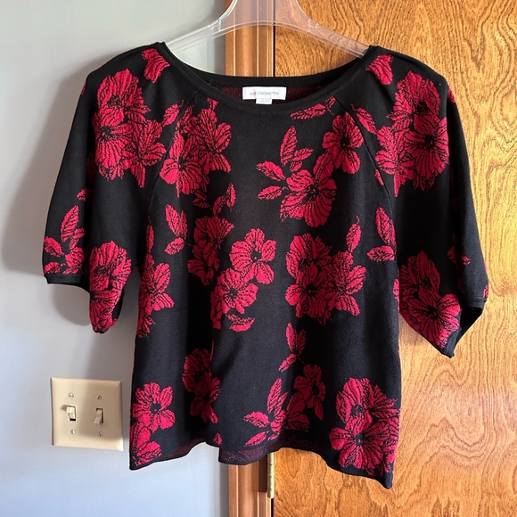 LC220 Dressy red and black perfect for wedding or Christmas party feel SPECIAL - Picture 1 of 4